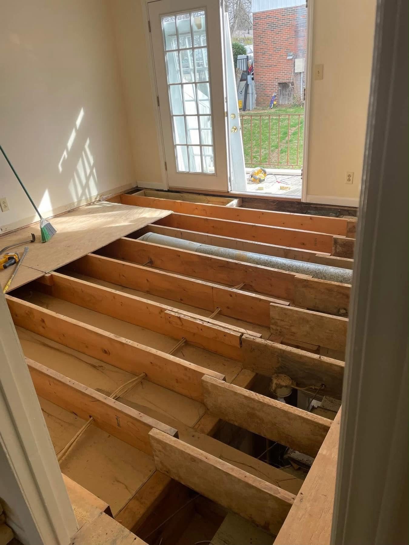 Flooring Before